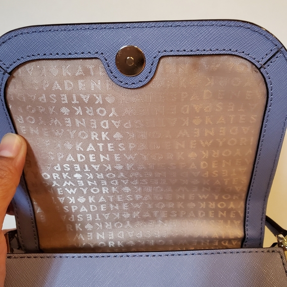 💥Kate Spade💥 Crossbody w/ Keychain Lavender - Picture 6 of 13
